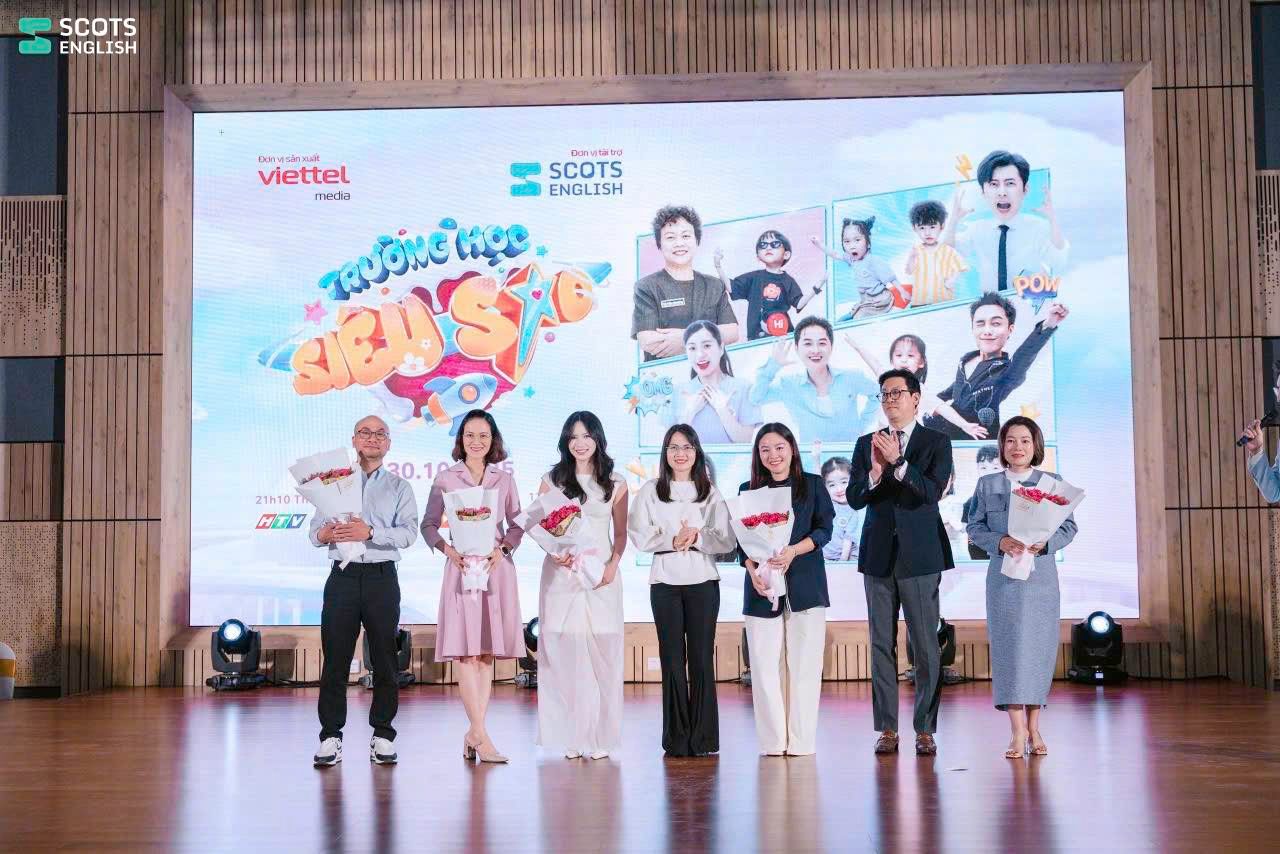 Nguồn: Ảnh họp báo ra mắt chương trình Trường Học Siêu Sao 