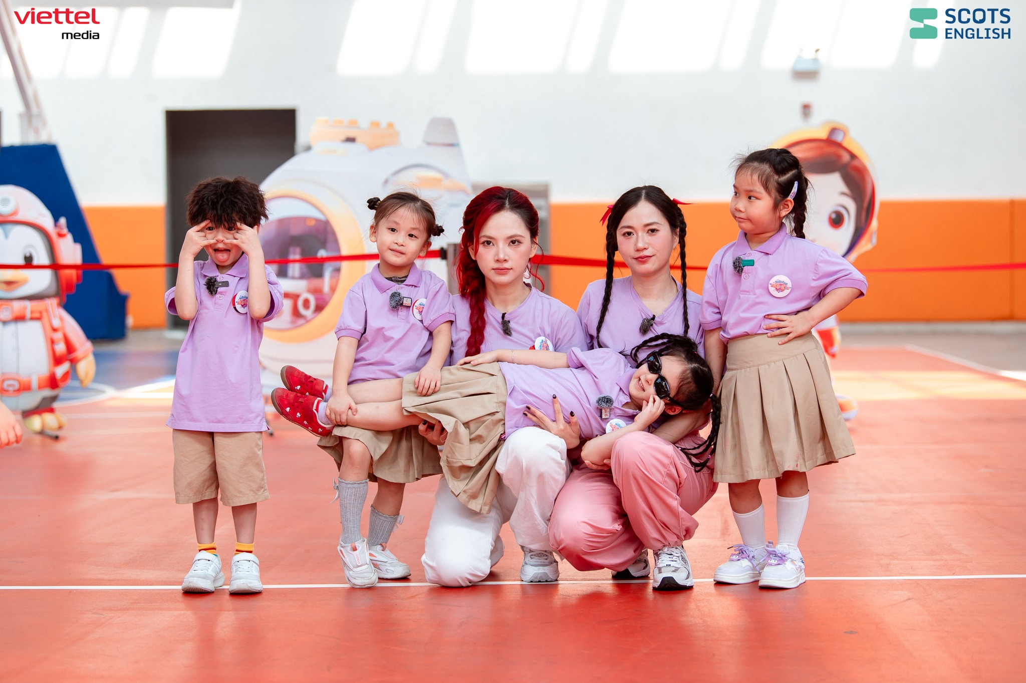 Nguồn: Ảnh từ Fanpage Trường Học Siêu Sao./. 