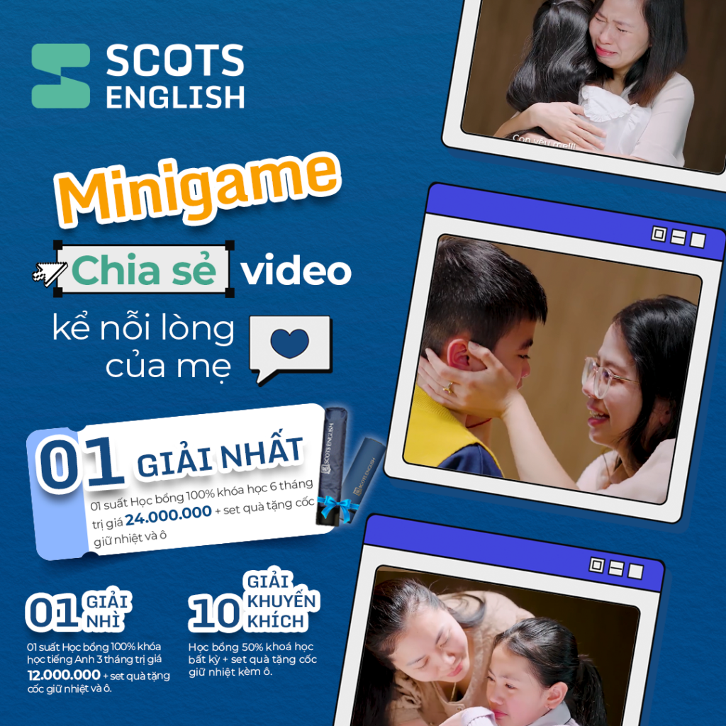 Minigame: Chia sẻ video, kể nỗi lòng mẹ